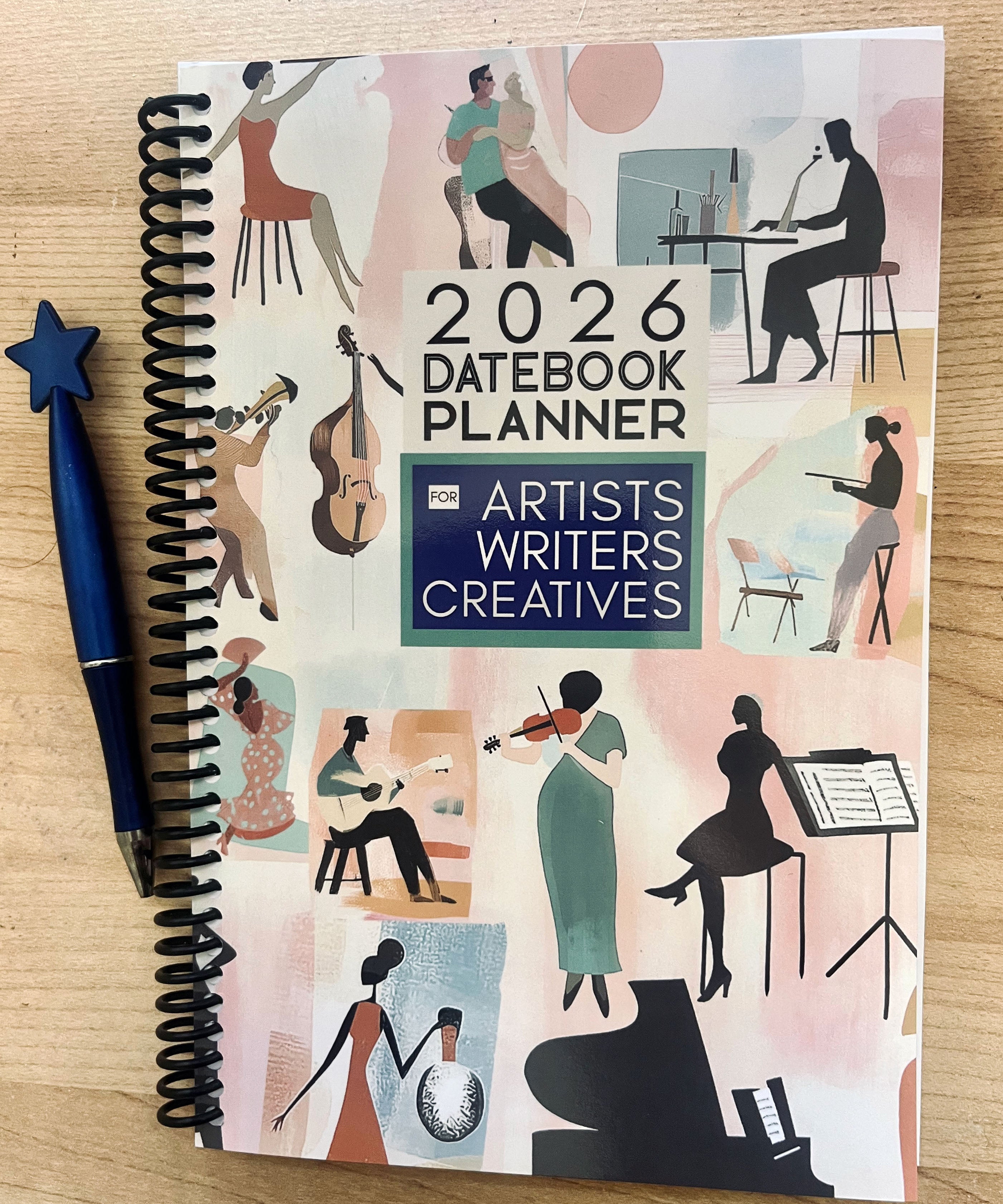 2026 Datebook Planner for Artists, Writers, Creatives