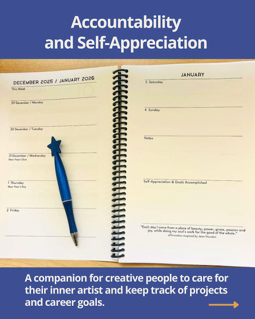 2026 Datebook Planner for Artists, Writers, Creatives