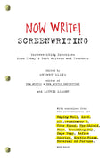 Now Write! Screenwriting